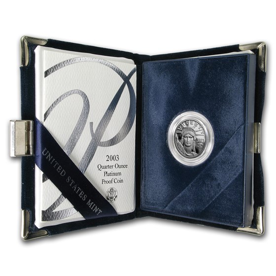 2003-W 1/4 oz Proof Platinum American Eagle (w/Box & COA) 2003-W 1/4 oz Proof Platinum American Eagle (w/Box & COA)